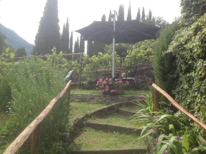 B&b per 2 persone, con Balcone e Terrazza nonché Giardino e Vista lago a Comune di Menaggio