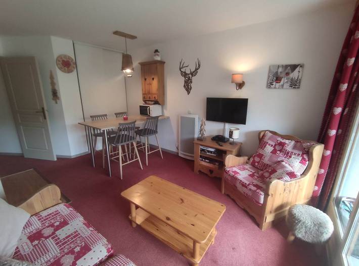 Appartement de vacances entier, 2 Pieces Renove Chaleureux in Isola 2000, Isola