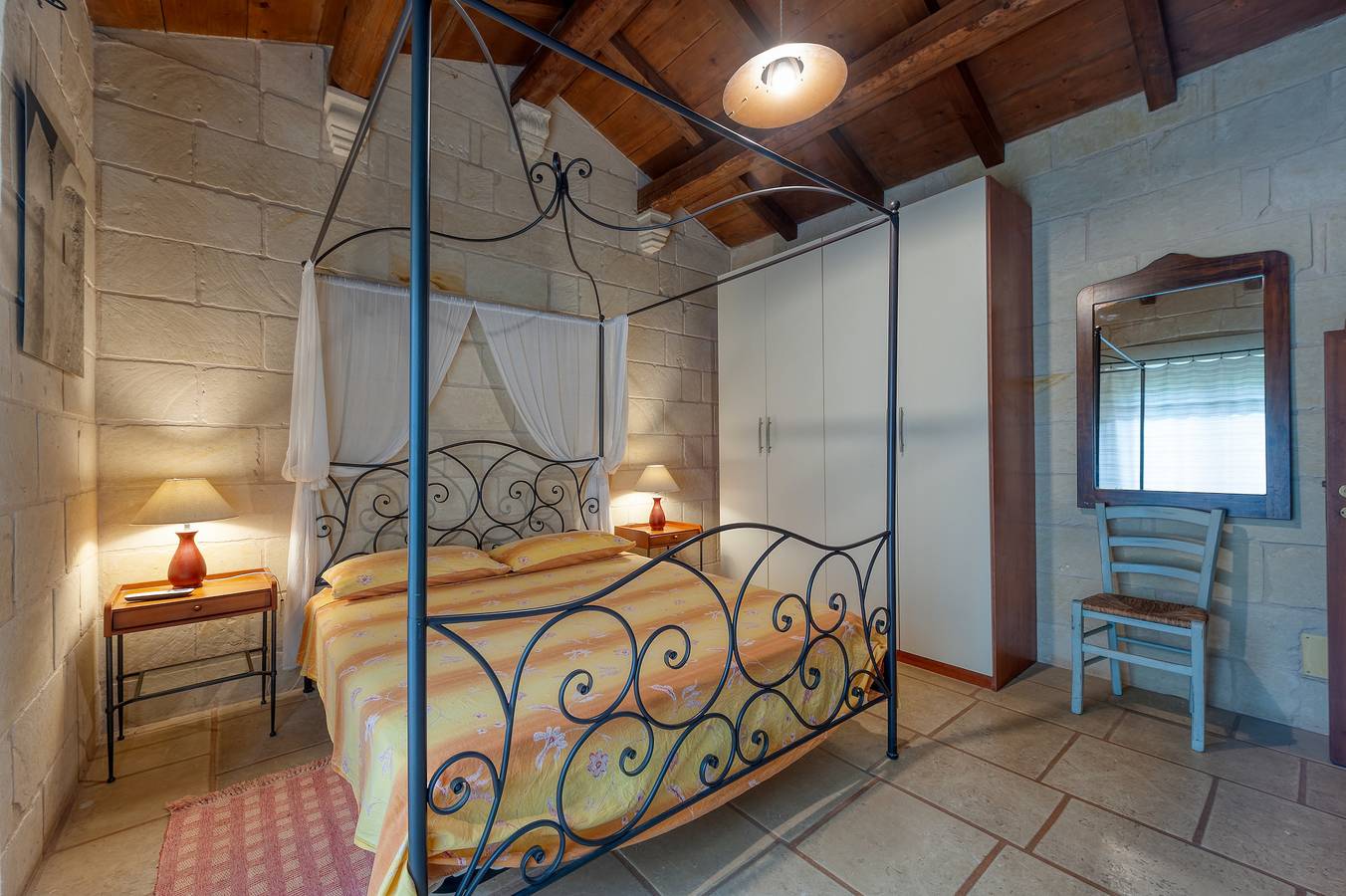 Appartamento intero, Appartamento 'Masseria Copertini - Stellina' con Wi-Fi e aria condizionata in Vernole, Provincia di Lecce