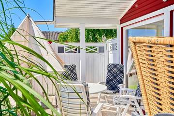 Ferienhaus für 4 Personen, mit Garten und Sauna sowie Terrasse in Simonsberg
