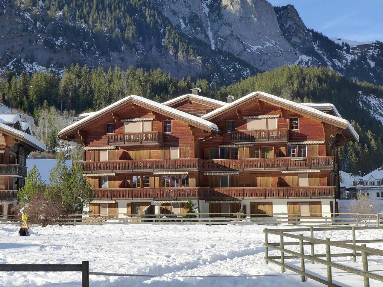 Ganze Wohnung, Studio Schweizerhof - Studio Schweizerhof 102.1 in Kandersteg, Frutigen - Lenk - Adelboden