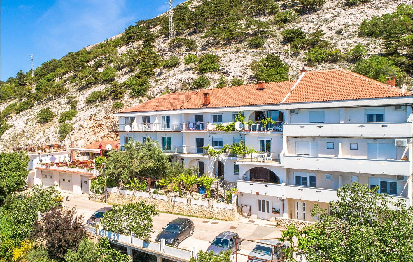 Ganze Ferienwohnung, Ferienwohnung für 2 Personen mit Terrasse in Baska, Krk
