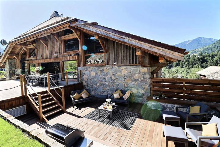 Chalet pour 12 personnes, avec sauna et jardin ainsi que piscine et jacuzzi à Montriond - 2