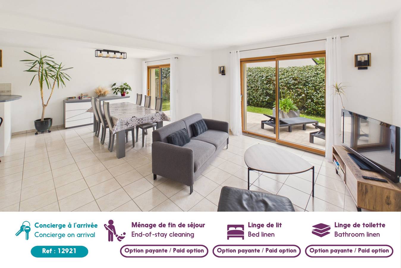 Maison avec grand jardin et plancha - 8 pers in Baden, Côte des Mégalithes