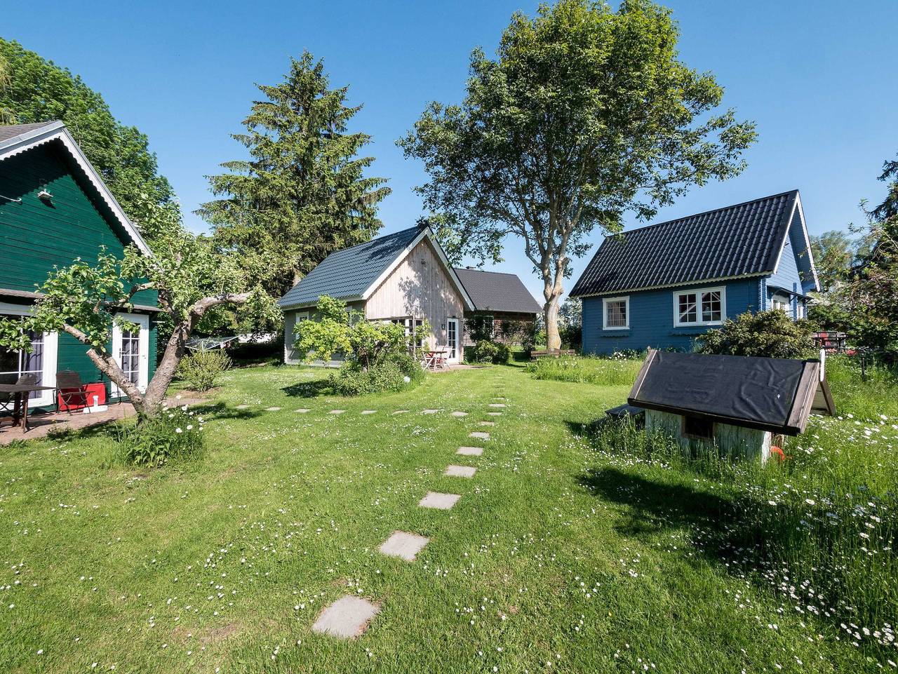 Ganze Ferienwohnung, Schmidt'S Ferienhäuser im Grünen - Ferienhaus 5 in Lüdershagen, Vorpommern