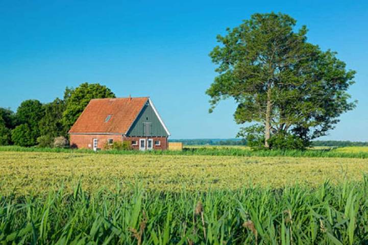 Ferienhaus für 5 Personen, mit Garten in Oederquart