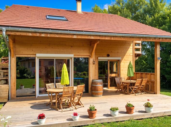 Maison de vacances pour 12 personnes, avec terrasse et balcon/terrasse - 1