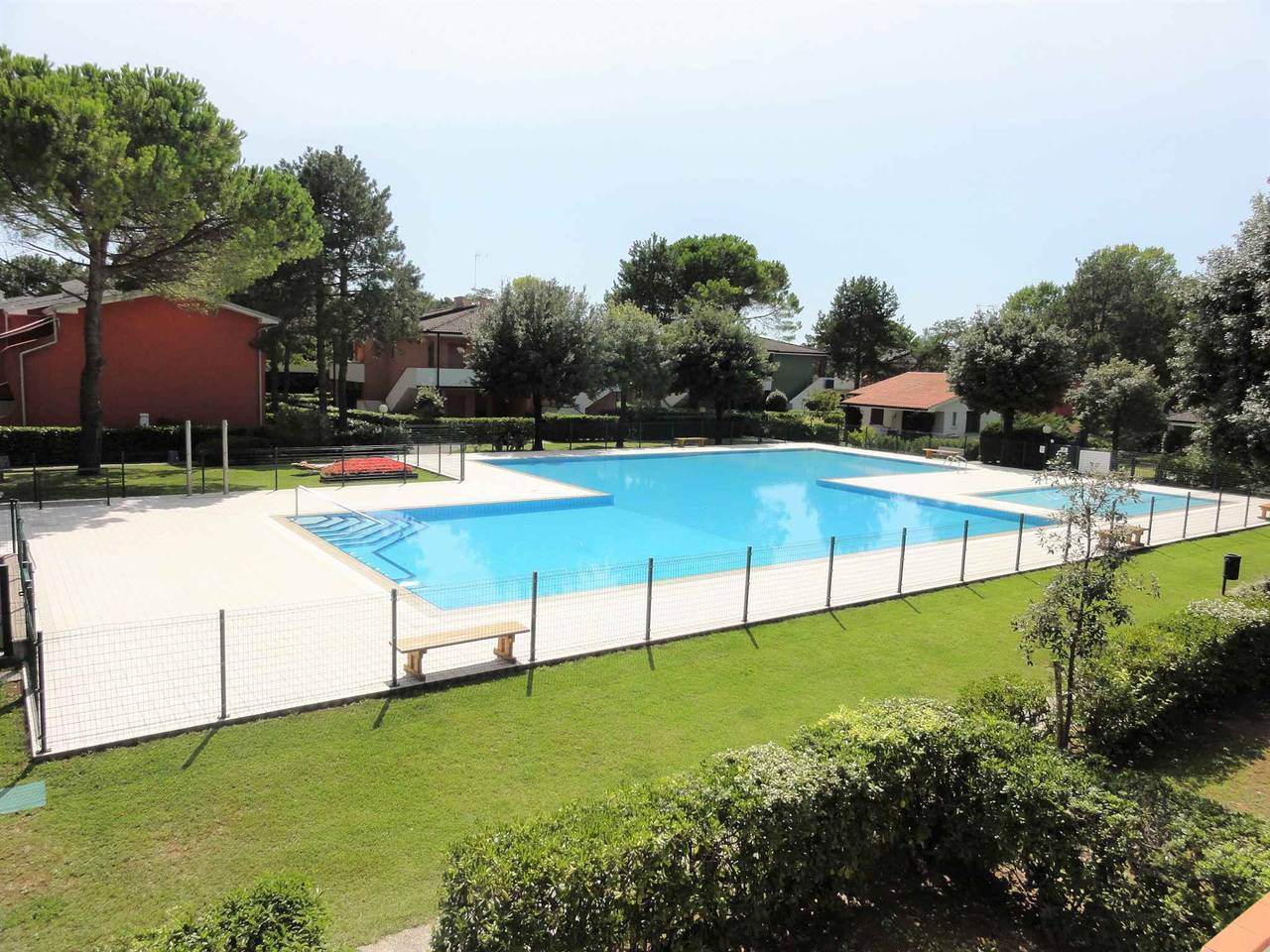 Ganze Ferienwohnung, Ferienwohnung im Erdgeschoss mit Swimmingpool  in Bibione, Venedig Provinz