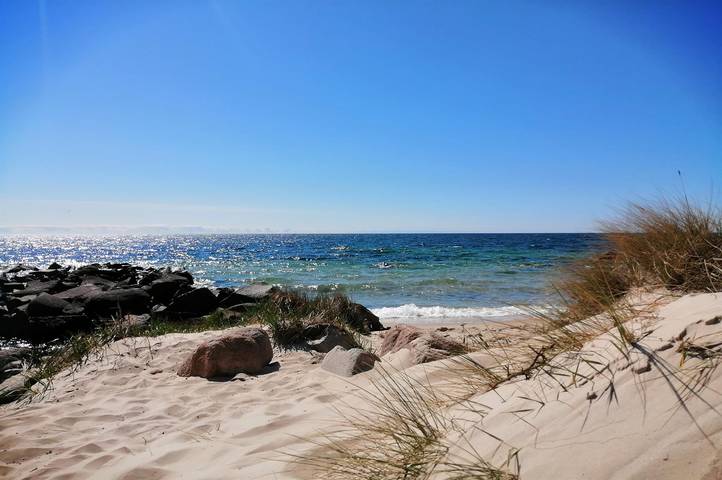 Ferienhaus mit Meerblick für 8 Personen, mit Terrasse und Whirlpool auf Bornholm - 3