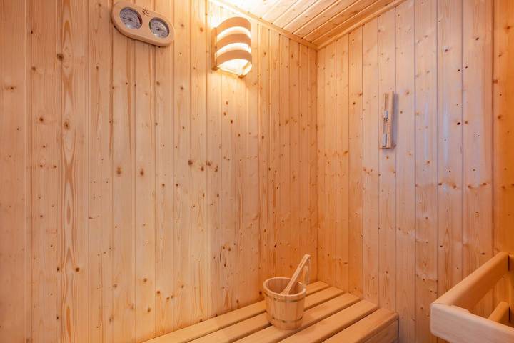 Ferienhaus Lykke Luna mit Sauna und Kamin auf Usedom in Zirchow, Usedom