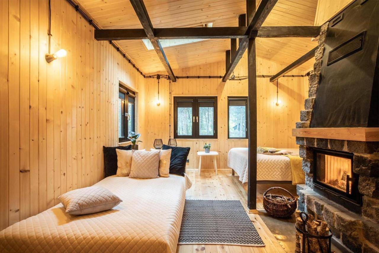 Zegrze Lake Domek Cichy Las I Sauna Popowo-Letnisko in Mazowsze