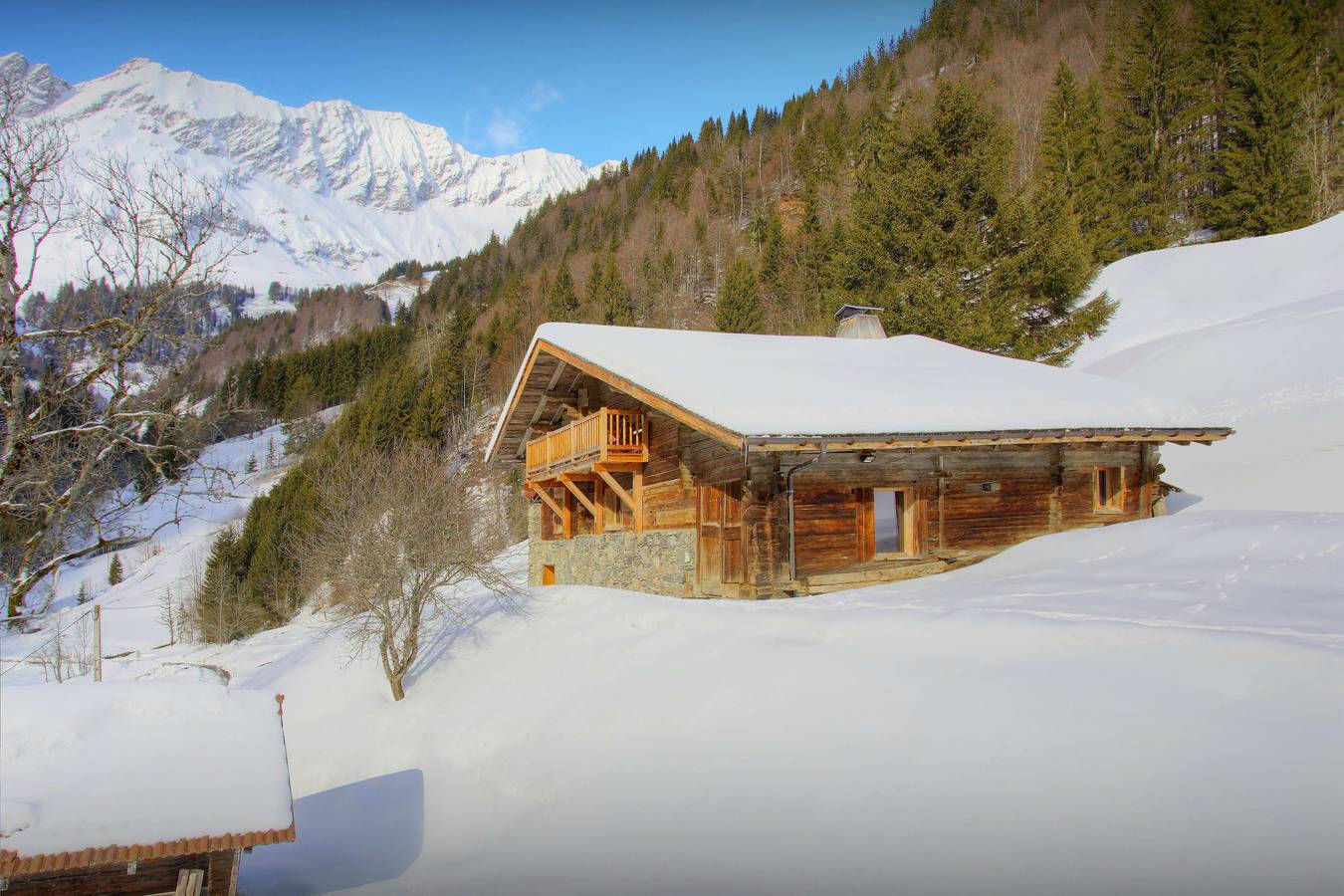 Designer ski chalet for 12, secluded location & great views - Ovo Network in La Giettaz, Albertville region