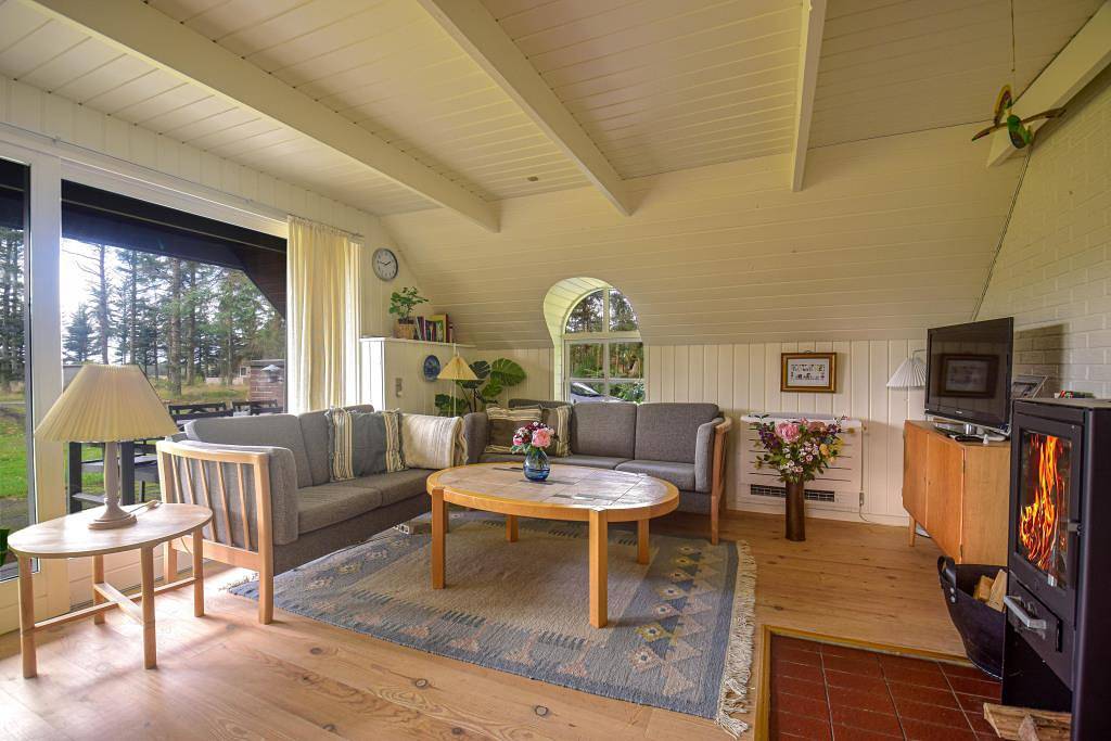 Beautiful holiday home well sheltered on the edge of the forest near the Danish North Sea in Vester Husby, Husby