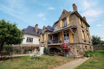 Gîte pour 6 personnes, avec terrasse et jardin dans Port de Cancale