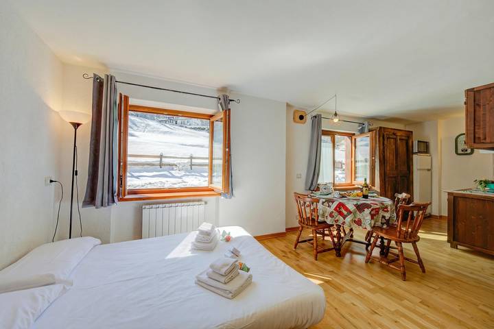 Ganze Wohnung, Studio Clotes Ski In - Ski Out in Sauze d'Oulx, Via Lattea