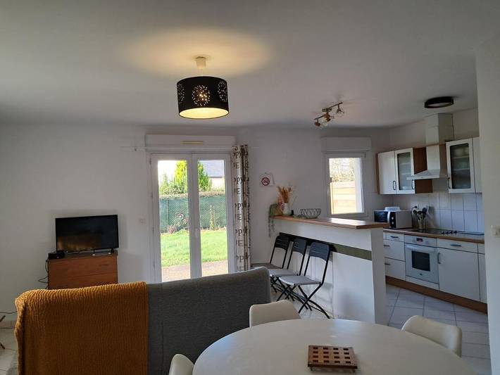 Gîte pour 4 personnes, avec Terrasse et Jardin dans Saint-Aubin-du-Cormier