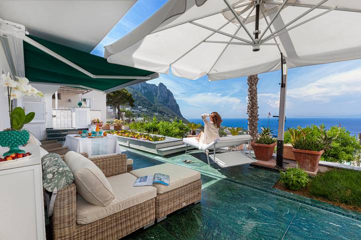 Ferienwohnung für 4 Personen, mit Balkon in Capri - 4
