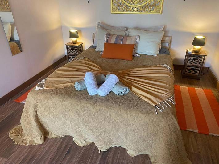 Casa rural para 2 personas, con vistas además de jardín y piscina en Paderne - 4