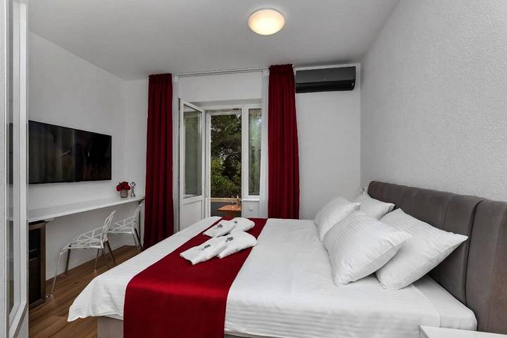 Maison d’hôte pour 2 personnes, avec vue et jardin à Makarska - 4