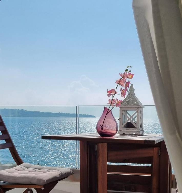 Ferienwohnung für 6 Personen, mit Terrasse und Ausblick