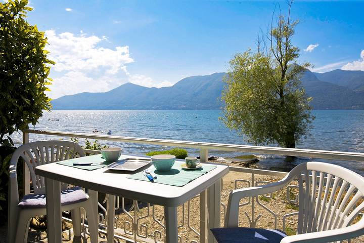 Casa vacanza per 5 persone con terrazza in Germignaga, Lago Maggiore (Lombardia)