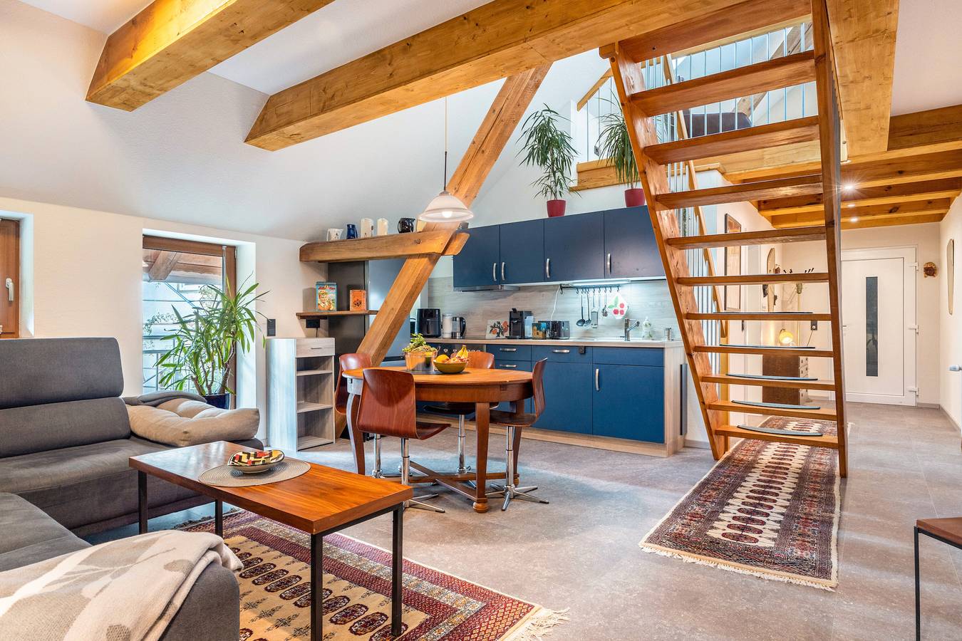 Ganze Wohnung, Offene Galerie-Fewo auf 2 Etagen in Bad Gandersheim, Harzvorland