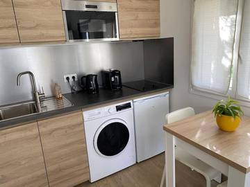 Gîte pour 2 personnes, avec terrasse dans Marne-la-Vallée
