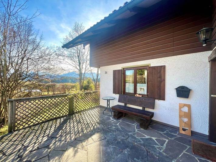 Ferienhaus für 7 Personen, mit Balkon und Ausblick am Forggensee