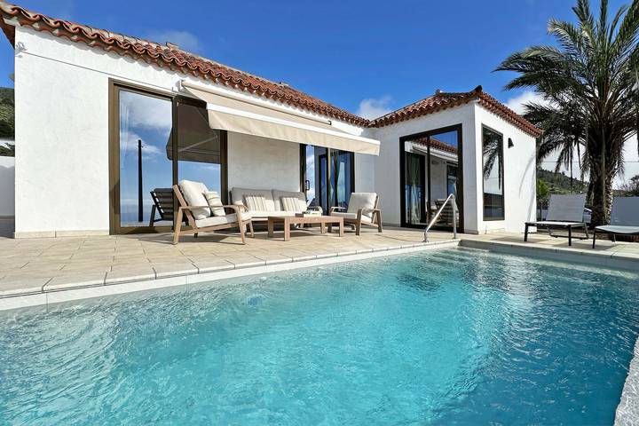 Casa de vacaciones para 4 personas, con Jardín en La Palma
