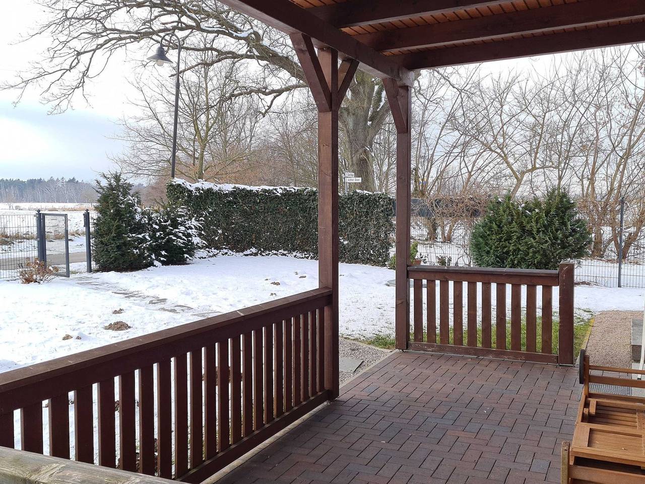 A12 Das rote Haus am Haff Roggow Ostseebad Rerik - A12: 3-Raum-Ferienhaus (90m²; max. 5 Pers.), Kamin, 2 Bäder in Roggow, Rerik