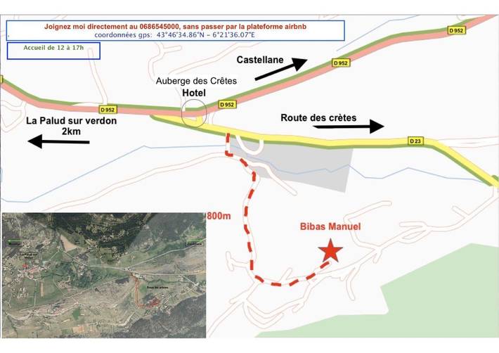 Bungalow pour 2 personnes, avec vue et jardin dans les Gorges du Verdon - 2