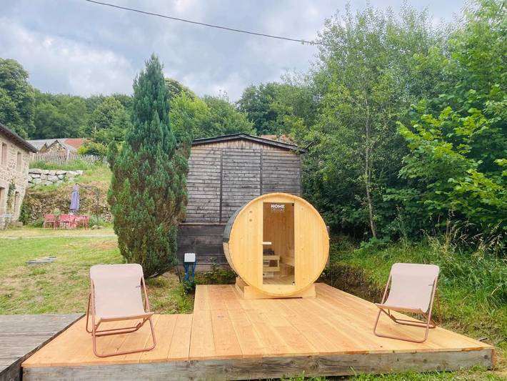 Location de vacances pour 6 personnes, avec vue ainsi que sauna et jardin, animaux acceptés à Croze - 3