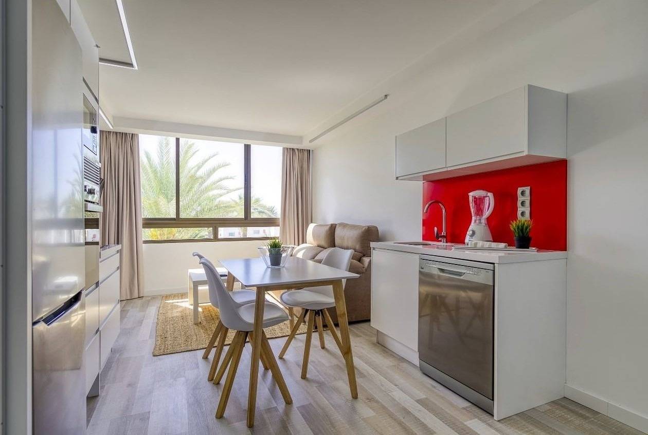 Apartamento vacacional entero, Apartamento de vacaciones para 2 personas con jardín in Playa del Águila, San Bartolomé de Tirajana