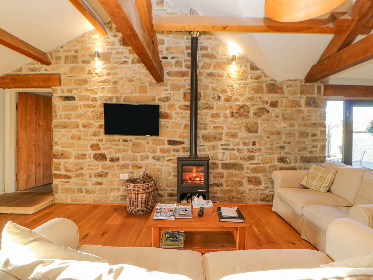 The Byre, Sedbury Park Farm in North Yorkshire