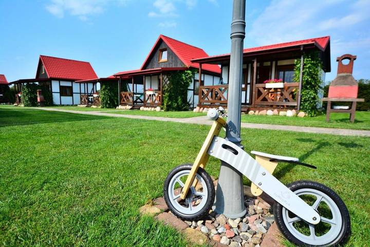 Ośrodek wypoczynkowy dla 4 osób, z ogród i widok, zwierzęta dozwolone w Bobolin