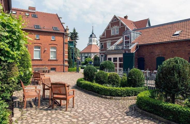 Ferienhaus für 2 Personen, mit Terrasse und Garten sowie Sauna und Ausblick in Havelberg