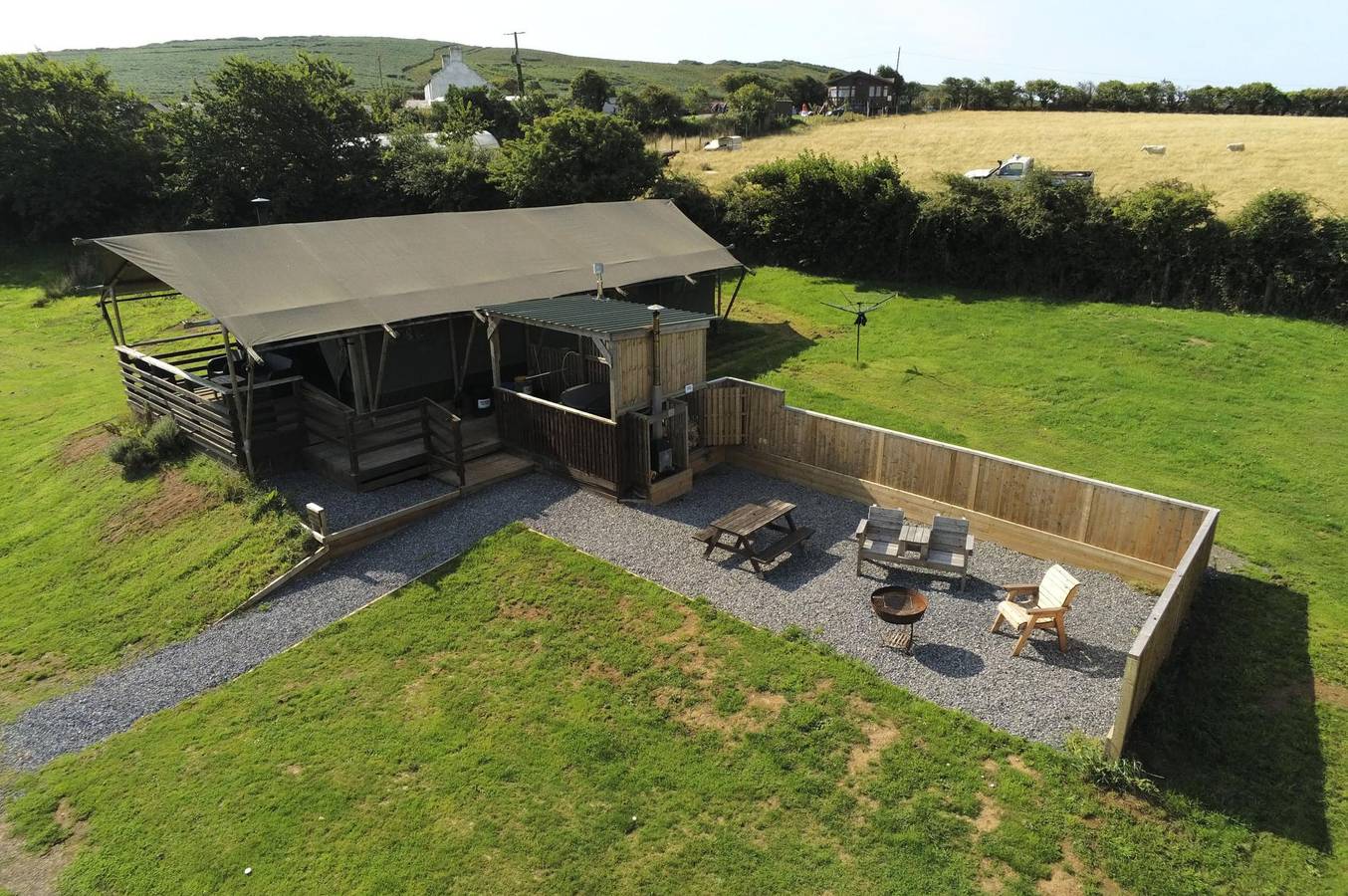 Burryholmes - Safari Glamping Tent - Llangennith in Swansea region