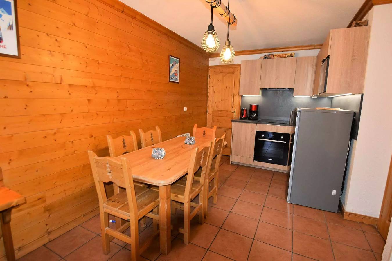 Entire apartment, 3 Rooms 6 pers - Lodges Of The Alpages - 413Ldga - Plagne Soleil in La Plagne, La Plagne-Tarentaise