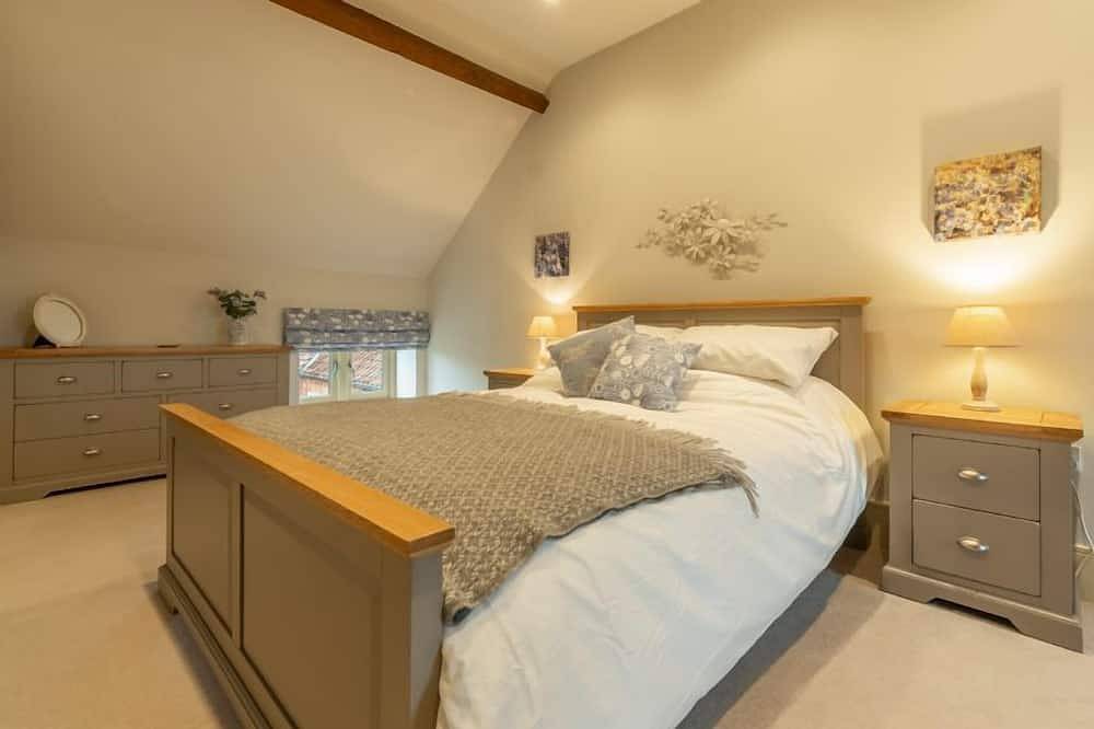 En super-stilig ombygd rekkehusfjøs med åpen utsikt mot baksiden in Docking, Norfolk