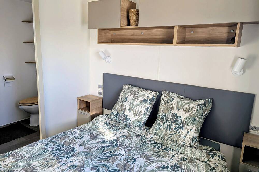 Mobil home climatisé, aménagé et spacieux 6/8 personnes in Saint-Papoul, Région de Carcassonne