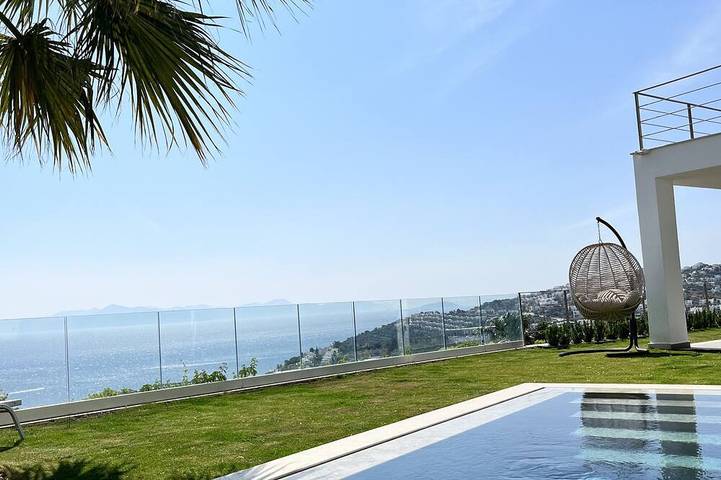 Villa pour 6 personnes, avec jardin et balcon à Bodrum - 4