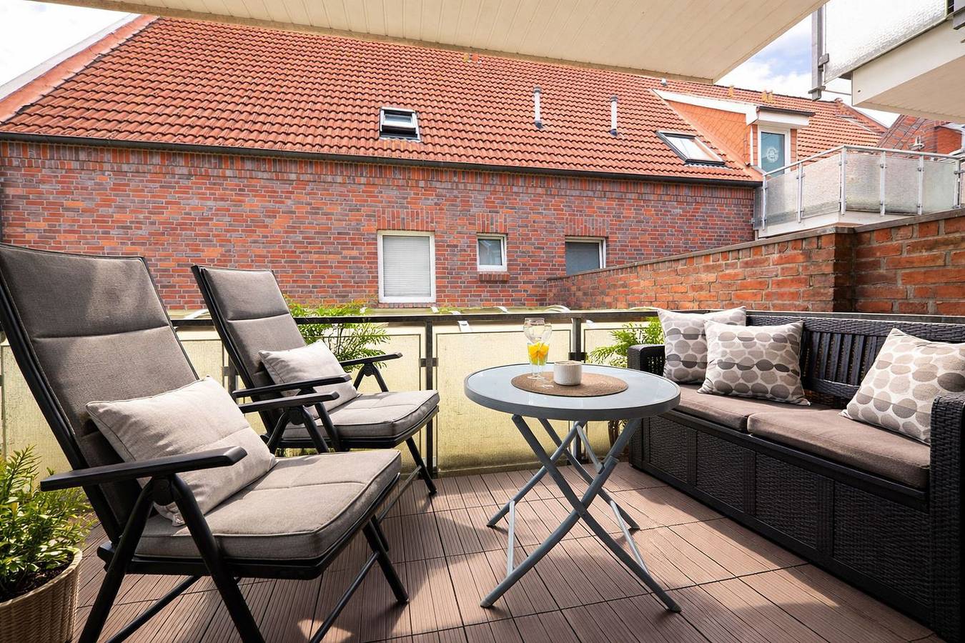 Geheel appartement, Ferienwohnung Smutje nahe Strand mit Balkon, Wlan und Parkplatz in Horumersiel, Wangerland