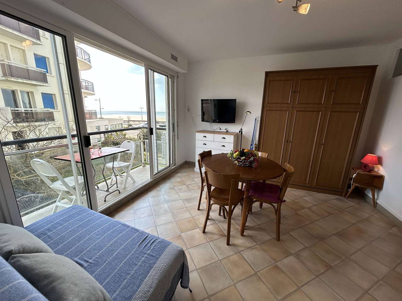 Appartement entier, Studio bord de mer avec balcon et parking à Saint-Jean-de-Monts in Saint-Jean-de-Monts, Vendée