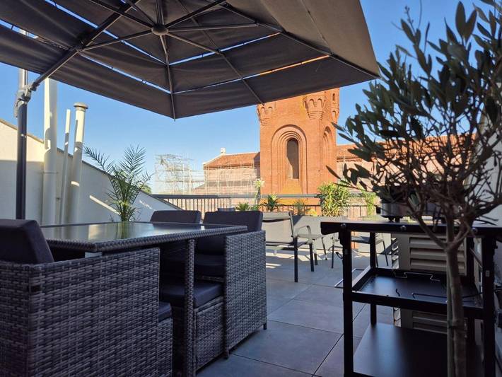 Appartement de vacances pour 4 personnes, avec vue et terrasse