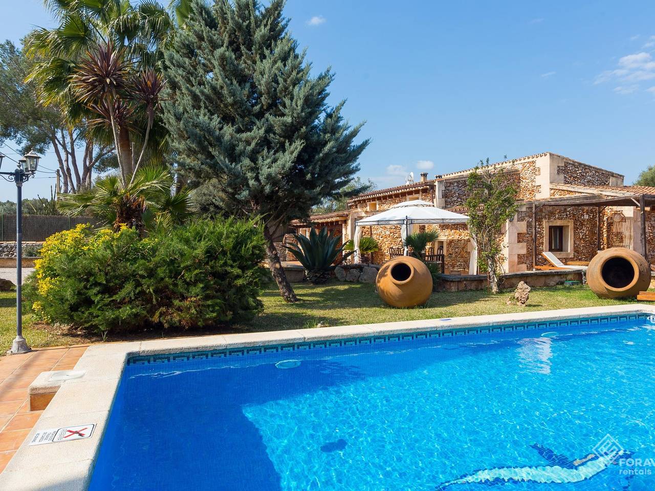 Mostatxet - Preciosa villa con piscina y jardín en Sencelles in Sancellas, Interior de Mallorca