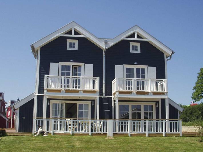 Ferienhaus für 6 Personen, mit Balkon und Terrasse sowie Sauna in Hansa-Park