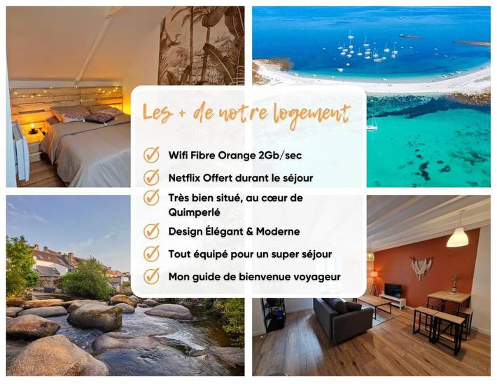 Gîte pour 2 personnes, avec terrasse à Quimperlé - 3