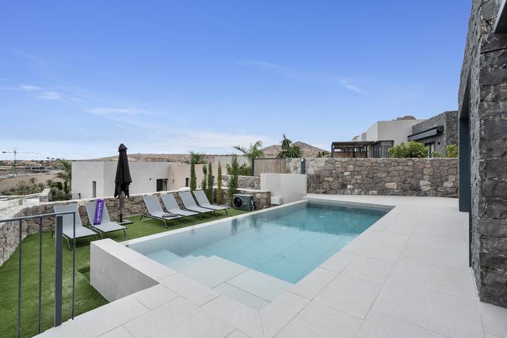 Casa rural para 6 personas, con jardín en Salobre - 4