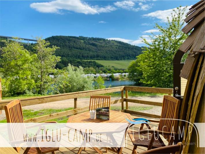 Ferienhaus für 4 Personen, mit Terrasse und Seeblick sowie Ausblick in Schweich an der Römischen Weinstraße - 3