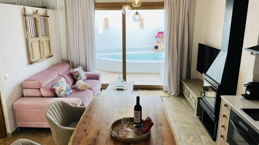 Gîte pour 2 personnes, avec piscine ainsi que jacuzzi et terrasse à Zahara de la Sierra - 3